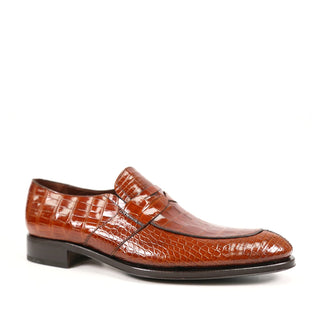 Caporicci 3321 Alligator Penny Loafer-AmbrogioShoes