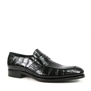 Caporicci 3321 Alligator Penny Loafer-AmbrogioShoes