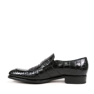 Caporicci 3321 Alligator Penny Loafer-AmbrogioShoes