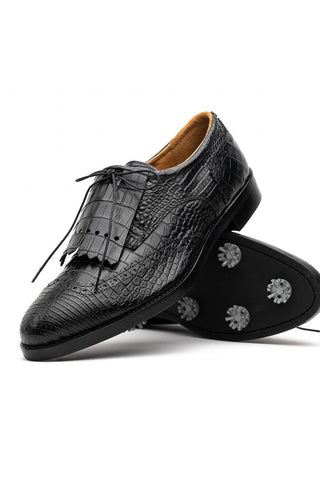 Caporicci Alligator Golf Oxford-AmbrogioShoes