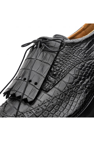 Caporicci Alligator Golf Oxford-AmbrogioShoes