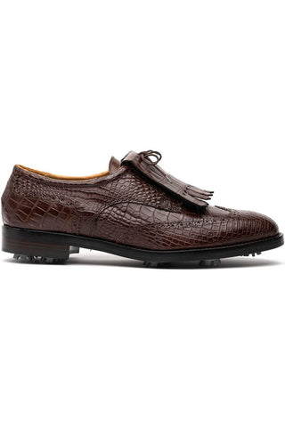 Caporicci Alligator Golf Oxford-AmbrogioShoes