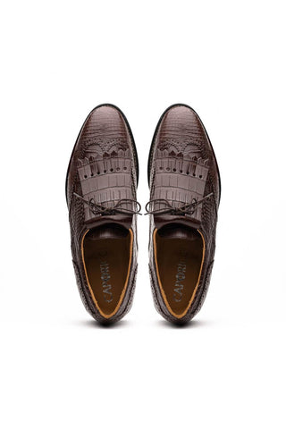 Caporicci Alligator Golf Oxford-AmbrogioShoes