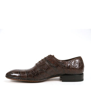Caporicci Gregory 2542 Alligator Wholecut Oxford-AmbrogioShoes