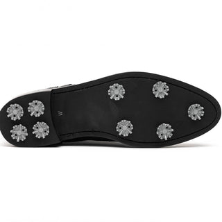 Caporicci Italian Brown Exotic Alligator Golf Oxfords (CAP2014)-AmbrogioShoes