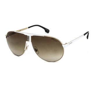 Carrera 1005/S Sunglasses White Gold (HA) / Brown Gradient Unisex Unisex Unisex-AmbrogioShoes