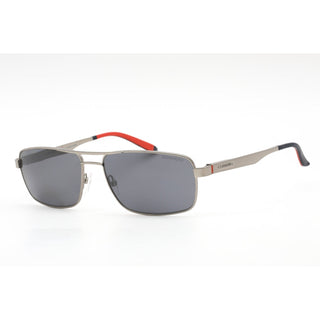 Carrera 8011/S Sunglasses Matte Ruthenium (DY gray flash silver pz lens) / D-AmbrogioShoes