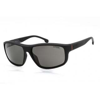 Carrera 8038/S Sunglasses MATTE BLACK/GRAY PZ-AmbrogioShoes