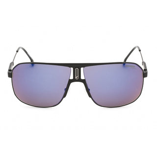 Carrera CARRERA 1043/S Sunglasses Matte Black / Grey Blue Mirror-AmbrogioShoes