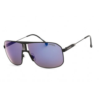Carrera CARRERA 1043/S Sunglasses Matte Black / Grey Blue Mirror-AmbrogioShoes