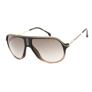 Carrera SAFARI65/N Sunglasses BLACK BROWN/BROWN GRADIENT-AmbrogioShoes