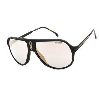 Carrera SAFARI65/N Sunglasses MATTE BLACK/GREY GOLD MIRROR-AmbrogioShoes