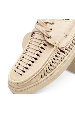 Castell Leather Derby - Bone-Dellamoda