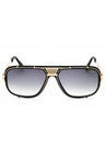 002 - Black Matt - Bicolour / Grey Gradient