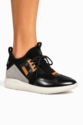 Cesare Paciotti 4US Bac Cuoio Black Sneakers (CPM5316)
