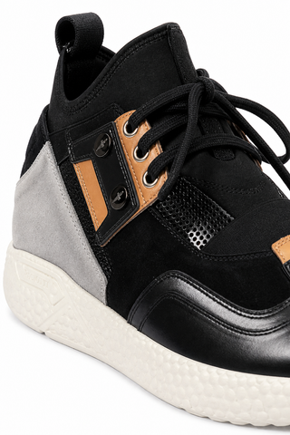 Cesare Paciotti 4US Bac Cuoio Black Sneakers (CPM5316)