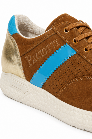 Cesare Paciotti 4US Cam Cuoio Lam Oro Brown Sneakers (CPM5318)