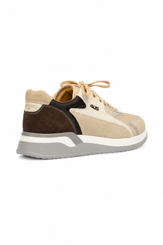 Cesare Paciotti 4US Cam Dal Sam Beige Brown White Sneakers (CPM5320)