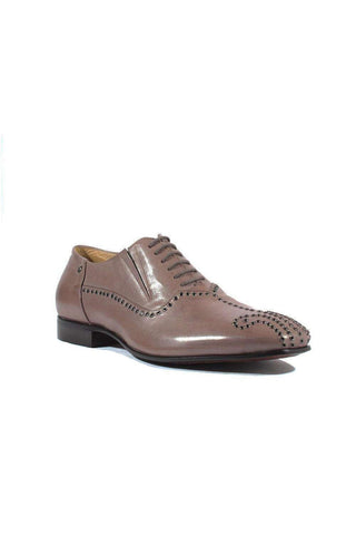 Cesare Paciotti Amazzonia Taupe Leather Oxfords (CPM2616)