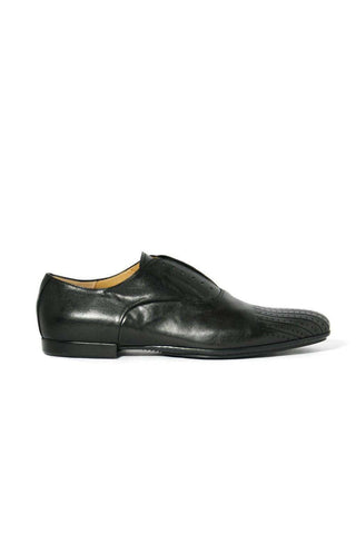 Cesare Paciotti Baby Horse Black Leather Loafers (CPM2314)