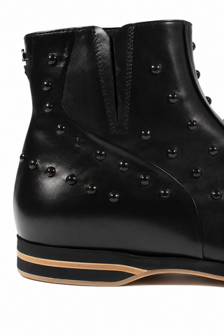 Cesare Paciotti Baby Lux Black Leather Boots (CPM2408)