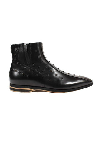 Cesare Paciotti Baby Lux Black Leather Boots (CPM2408)