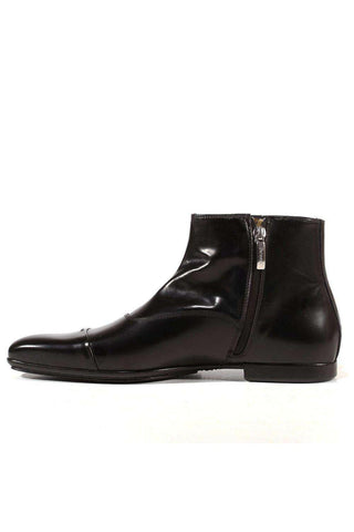Cesare Paciotti Baio Black Leather Boots (CPM3108)