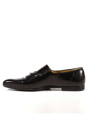 Cesare Paciotti Baio Black Leather Loafers (CPM3109)