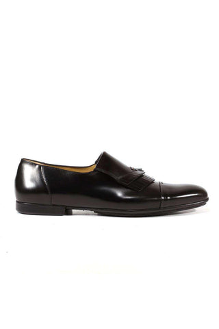 Cesare Paciotti Baio Black Leather Loafers (CPM3109)