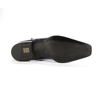 Cesare Paciotti Blue Navy Leather Oxfords P050401TP (CPM5500)