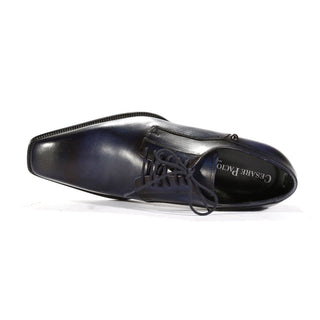 Cesare Paciotti Blue Navy Leather Oxfords P050401TP (CPM5500)