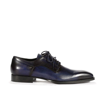 Cesare Paciotti Blue Navy Leather Oxfords P050401TP (CPM5500)