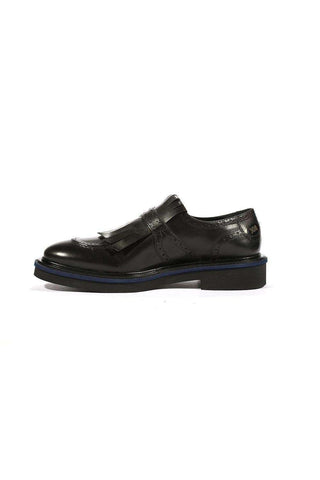 Cesare Paciotti Buckhold Loafers Foam Age Black 308 Madison (CPM5412)