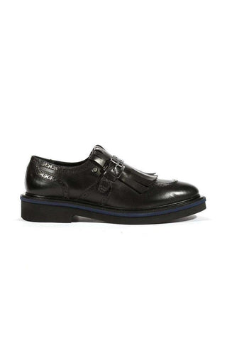 Cesare Paciotti Buckhold Loafers Foam Age Black 308 Madison (CPM5412)