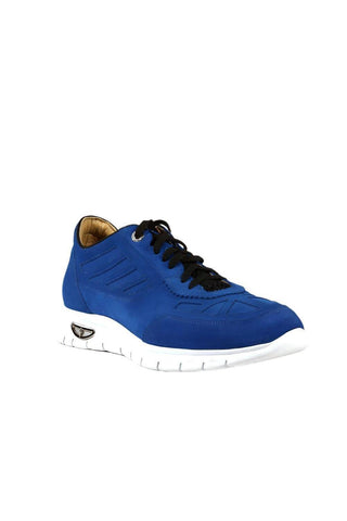 Cesare Paciotti Cam Denim Blue / Black Suede Sneakers (CPM3145)