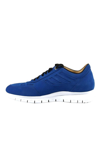 Cesare Paciotti Cam Denim Blue / Black Suede Sneakers (CPM3145)