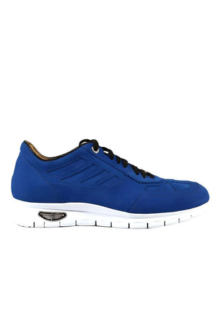 Cesare Paciotti Cam Denim Blue / Black Suede Sneakers (CPM3145)