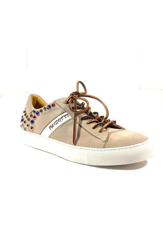 Cesare Paciotti Cam Sasson Calf Bianco Leather Sneakers (CPM2431)