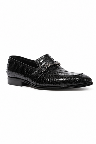 Cesare Paciotti Curtus Black Leather Loafers (CPM5332)