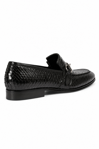 Cesare Paciotti Curtus Black Leather Loafers (CPM5332)