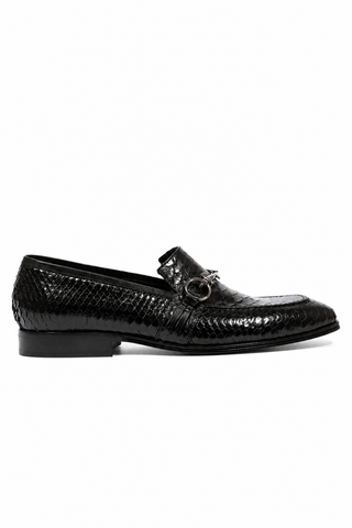 Cesare Paciotti Curtus Black Leather Loafers (CPM5332)