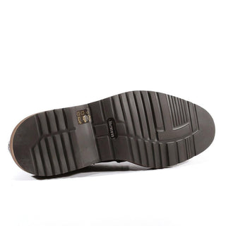 Cesare Paciotti Exotic Designer Shoes Struzzo Fondente Nappa Brown Lizard Oxfords (CPM3040)-AmbrogioShoes