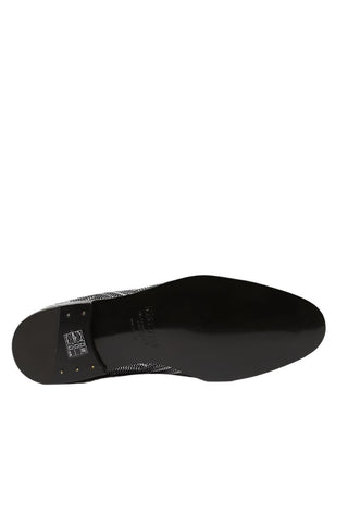 Cesare Paciotti Glam Black Silver Moccassins (CPM5355)