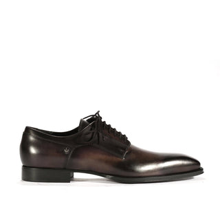 Cesare Paciotti Gray Leather Oxfords (CPM5489)