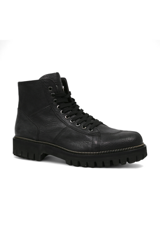 Cesare Paciotti Hippie Black Leather Boots (CPM3075)