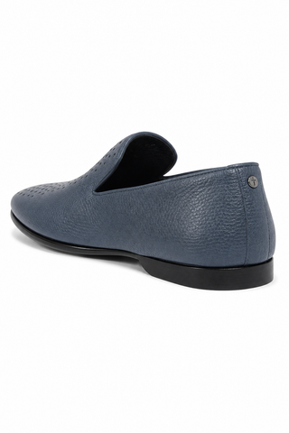 Cesare Paciotti Hippie Navy Leather Loafers (CPM2644)