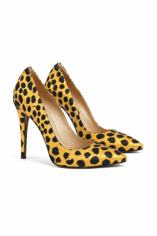 Cesare Paciotti Leopard Leather Pumps PB878110T (CPW642)