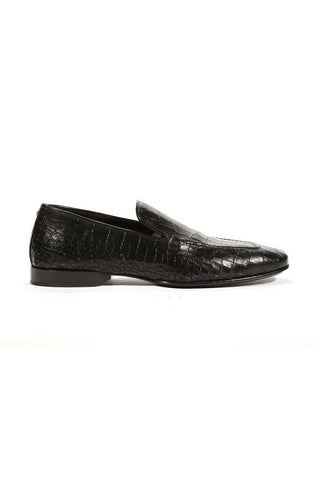 Cesare Paciotti Loafers Croc Embossed Cocco Lux Black PK (CPM5448)