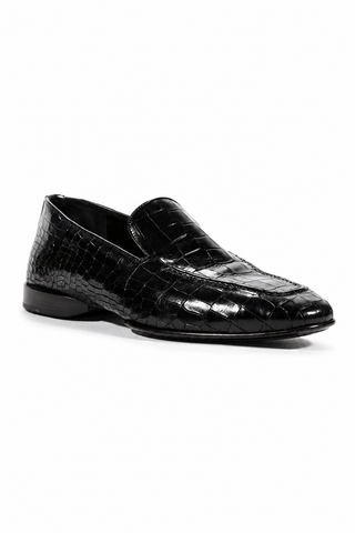 Cesare Paciotti Loafers Croc Embossed Cocco Lux Navy (CPM5449)