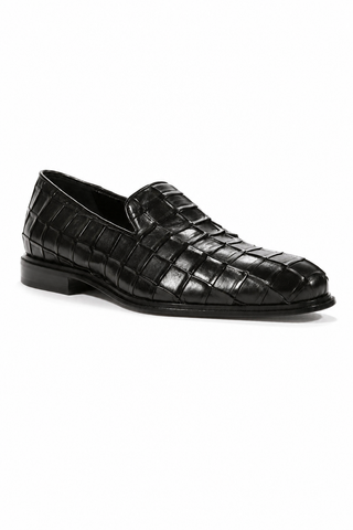 Cesare Paciotti Loafers Nappa Plisse Black (CPM5446)